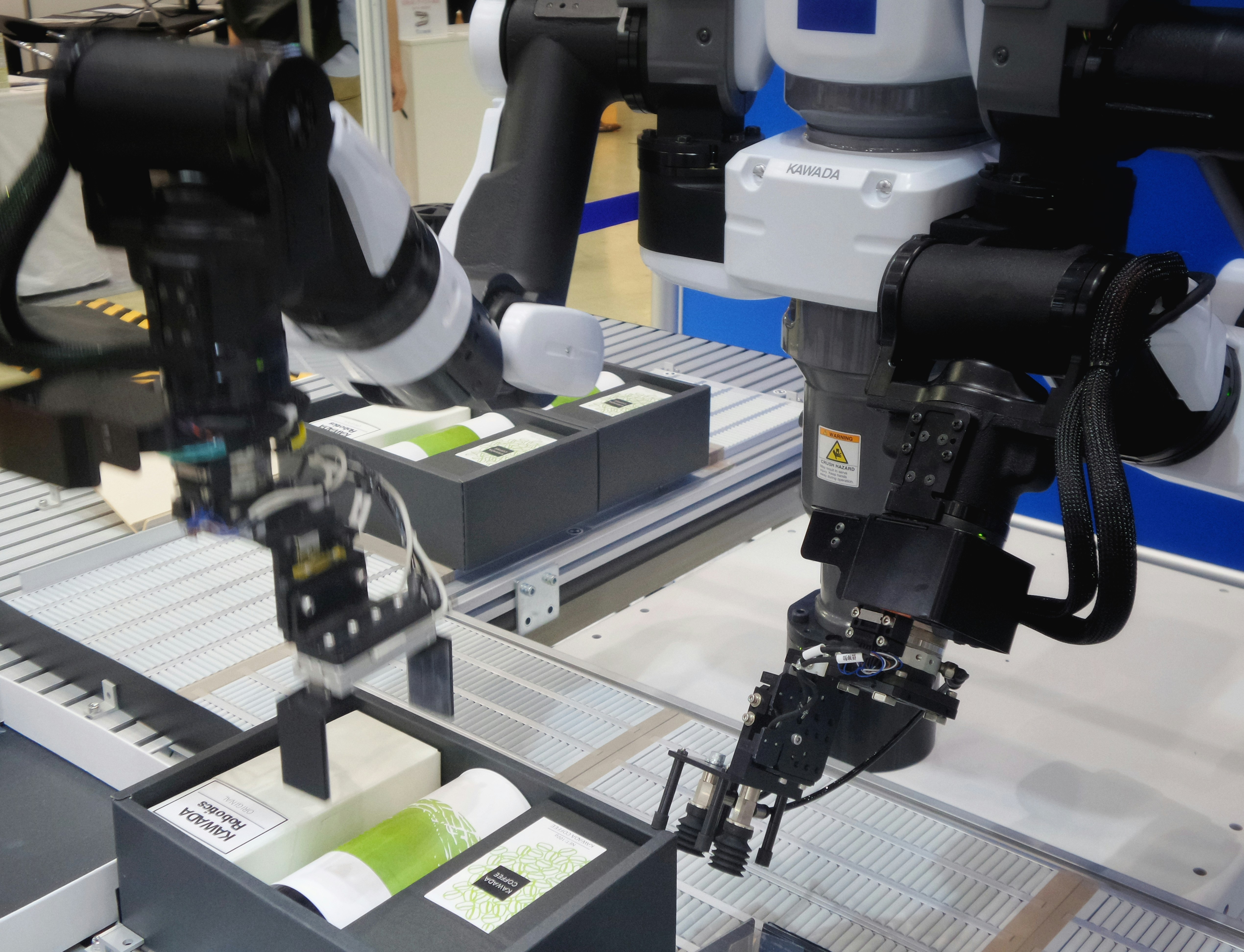 自律ロボットによる品質検査ライン